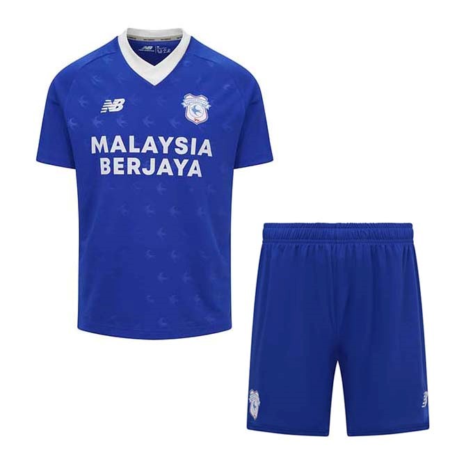 Camiseta Cardiff City Primera Equipación Niño 2022/2023